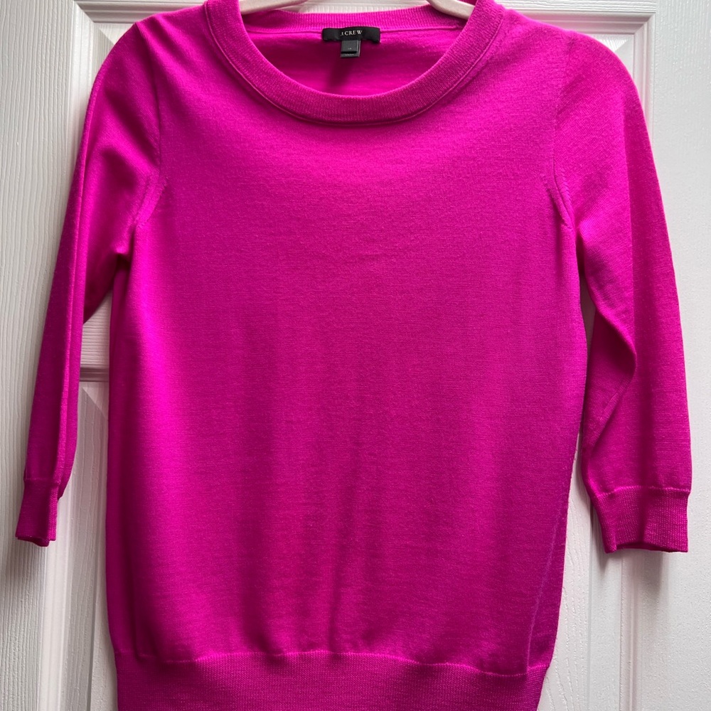 J. Crew Women's Pink Sweater